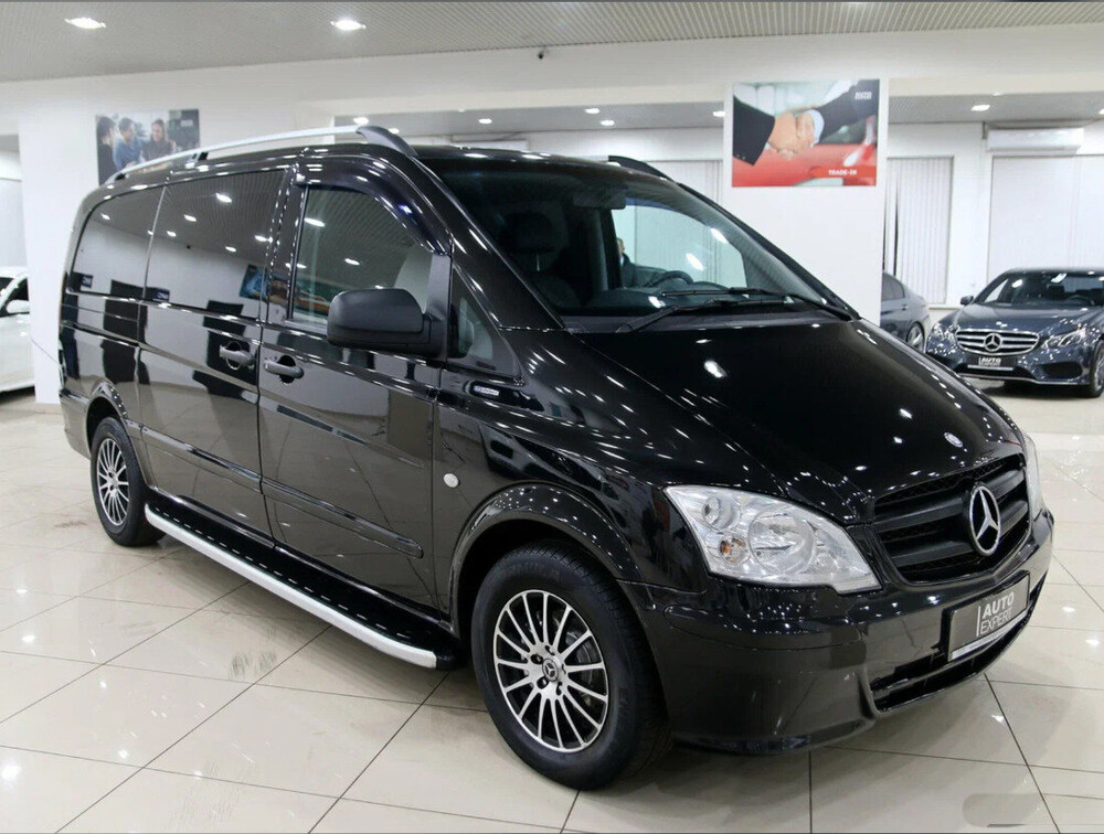 Рейлинги GOLD продольные для MERCEDES BENZ W639/W447 (2003-2021) средняя база (L2), серебристые метал.опор.стойки Рейлинги GOLD продольные для MERCEDES BENZ W639/W447 (2003-2021) средняя база (L2), серебристые метал.опор.стойки