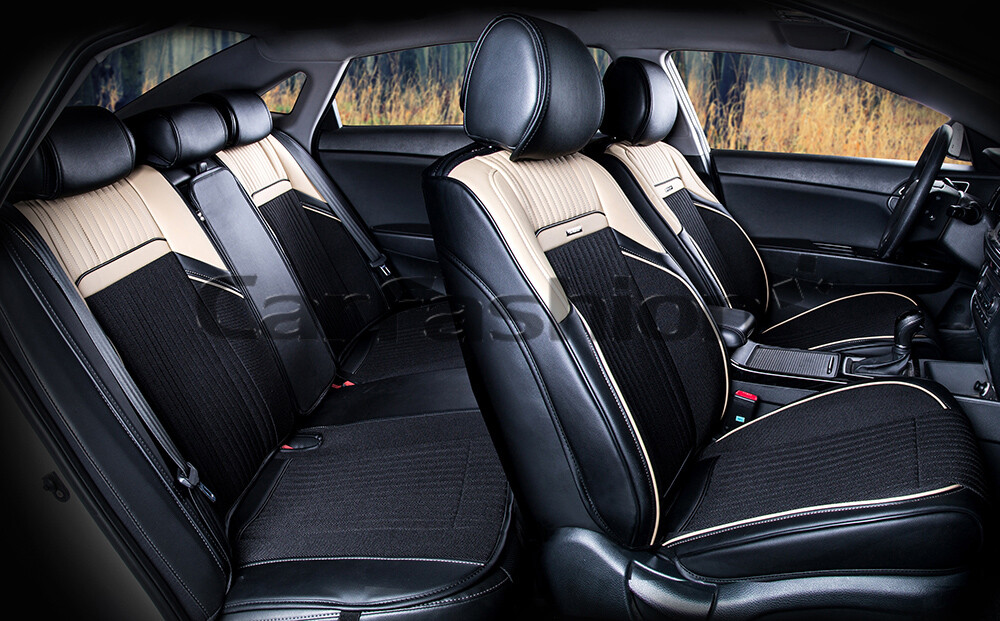 Комплект Накидок «ARSENAL PLUS» бежевый/черный 22072 Комплект Накидок «ARSENAL PLUS» бежевый/черный 22072