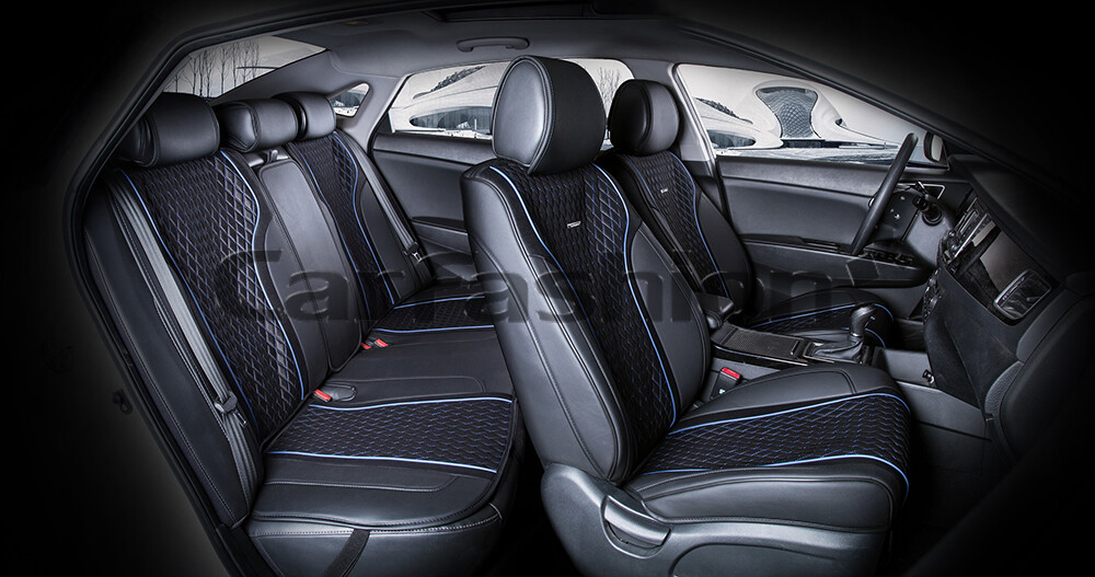 Комплект Накидок «ELEMENT PLUS» черный/черный/синий/синий 22492 Комплект Накидок «ELEMENT PLUS» черный/черный/синий/синий 22492