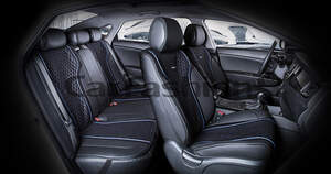 Комплект Накидок «ELEMENT PLUS» черный/черный/синий/синий 22492