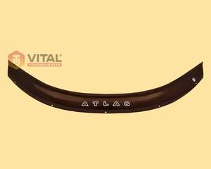 Дефлектор для капота (отбойник) GEELY ATLAS (2018-) «VIP-TUNING» Дефлектор для капота (отбойник) GEELY ATLAS (2018-) «VIP-TUNING»