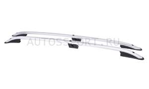 Рейлинги продольные CROWN для NISSAN Qashqai II (2013-2021), серебристые