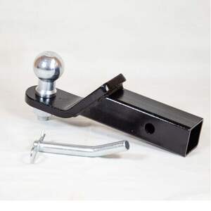 Комплект шар, вставка для американского фаркопа 2" Х 2" (труба) (с оцинкованным шаром)