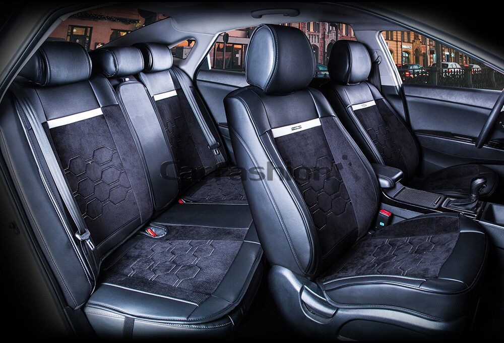 Комплект Накидок «EVOLUTION PLUS» черный/черный/белый 22435 Комплект Накидок «EVOLUTION PLUS» черный/черный/белый 22435