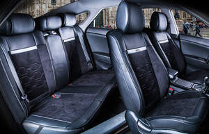 Комплект Накидок «EVOLUTION PLUS» черный/черный/серый 22433