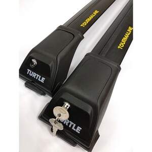 (b) Поперечины Tourmaline V2 на интегрированные рейлинги черные (b) Поперечины Tourmaline V2 на интегрированные рейлинги черные