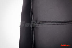 Чехлы Seintex из экокожи для сидений HYUNDAY ACCENT 1999-2012 черно-белые Чехлы Seintex из экокожи для сидений HYUNDAY ACCENT 1999-2012 черно-белые