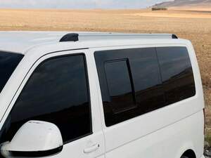 Интегриров. рейлинги FLUSH (Флаш) продольные RENAULT TRAFIC 2001-2015 кор. база, серебристые