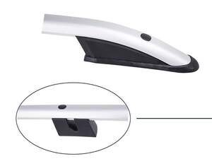 Рейлинги продольные CROWN для VW T6 (2015-н.в.) серебристые короткая база Рейлинги продольные CROWN для VW T6 (2015-н.в.) серебристые короткая база