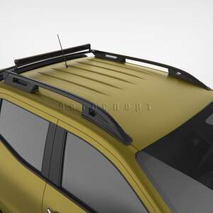 Рейлинги продольные Nissan NAVARA D23 (2014-н.в.) (без поперечины) FALCON silver