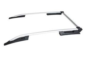 Рейлинги продольные MERCEDES X большие (с поперечиной) FALCON silver