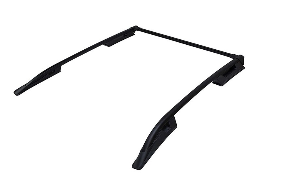 Рейлинги продольные TOYOTA HILUX VII (2004-2015) большие (с поперечиной) FALCON black Рейлинги продольные TOYOTA HILUX VII (2004-2015) большие (с поперечиной) FALCON black