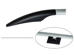 Рейлинги GOLD продольные MERCEDES-BENZ VITO/VIANO (2003-2015/2015-н.в.)W639, W447 короткая база (L1)  серебристые