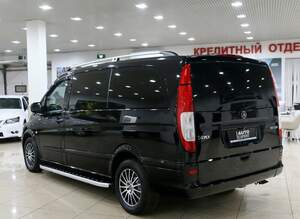Рейлинги GOLD продольные MERCEDES-BENZ VITO/VIANO (2003-2015/2015-н.в.)W639, W447 короткая база (L1)  серебристые