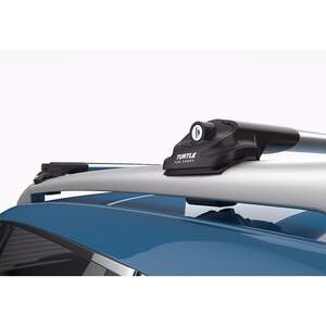 Поперечины TURTLE AIR 1 на рейлинги с просветом Renault Duster (2010-) серебристые Поперечины TURTLE AIR 1 на рейлинги с просветом Renault Duster (2010-) серебристые