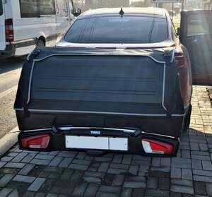 Грузовой бокс Thule BackSpace для установки на велоплатформу VeloSpace XT Грузовой бокс Thule BackSpace для установки на велоплатформу VeloSpace XT