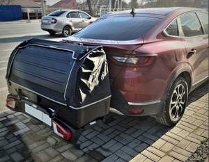 Грузовой бокс Thule BackSpace для установки на велоплатформу VeloSpace XT Грузовой бокс Thule BackSpace для установки на велоплатформу VeloSpace XT