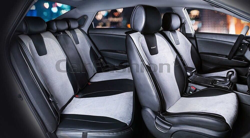 Комплект Накидок «SPACE PLUS» черный/серый/серый 22409 Комплект Накидок «SPACE PLUS» черный/серый/серый 22409