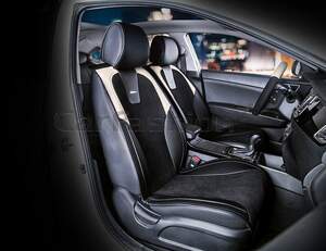 Накидки Фронт «SPACE» черный/черный/бежевый 21402