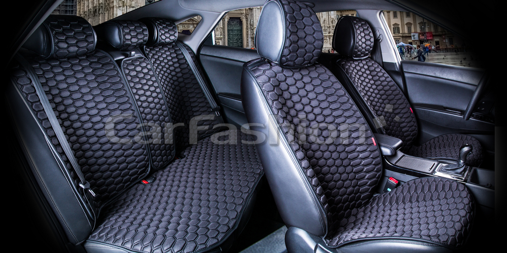 Комплект Накидок «CARBON PLUS» черный/черный/черный 22066 Комплект Накидок «CARBON PLUS» черный/черный/черный 22066