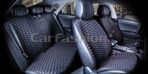 Комплект Накидок «CARBON PLUS» черный/черный/черный 22066