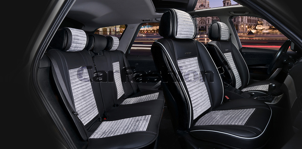 Комплект Накидок «MADRID PLUS» черный/серый/серый/серый 22266 Комплект Накидок «MADRID PLUS» черный/серый/серый/серый 22266