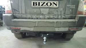 Фаркоп Land Rover Discovery III, IV 2004-2017, Land Rover Range Rover Sport 2006-2013 съемное крепление шара под американский квадрат