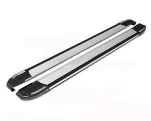 Пороги RAINBOW для JEEP GRAND CHEROKEE 2005-2011 (алюминий+пластик) от ERKUL Пороги RAINBOW для JEEP GRAND CHEROKEE 2005-2011 (алюминий+пластик) от ERKUL