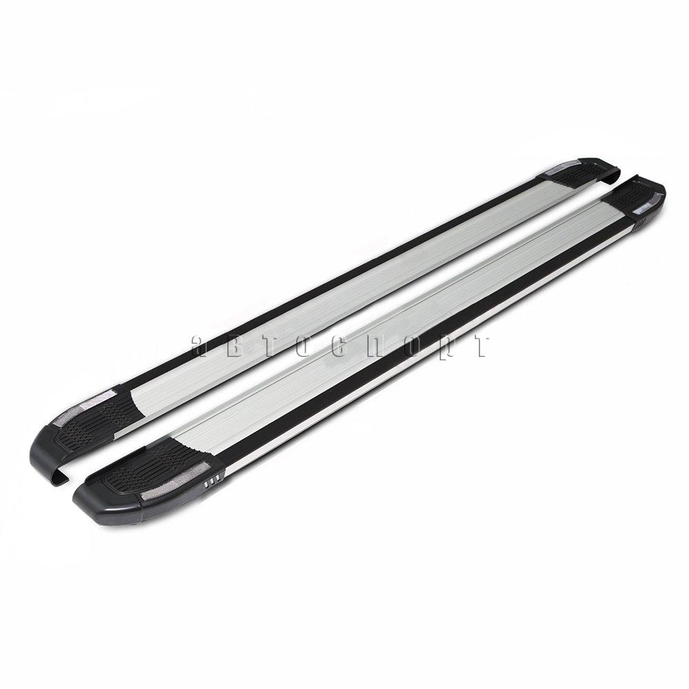 Пороги-подножки RAINBOW BLACK для RANGE ROVER SPORT 2004-2018 (алюминий+пластик) от ERKUL Пороги-подножки RAINBOW BLACK для RANGE ROVER SPORT 2004-2018 (алюминий+пластик) от ERKUL