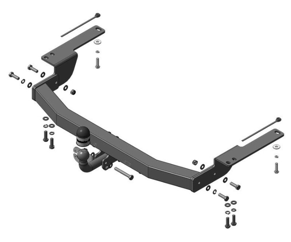 Фаркоп «Motodor» Land Cruiser Prado 2010-, Lexus GX 2010-2013 крепление шара на двух болтах Фаркоп «Motodor» Land Cruiser Prado 2010-, Lexus GX 2010-2013 крепление шара на двух болтах