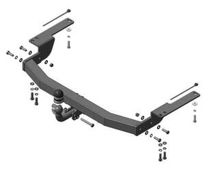 Фаркоп «Motodor» Land Cruiser Prado 2010-, Lexus GX 2010-2013 крепление шара на двух болтах Фаркоп «Motodor» Land Cruiser Prado 2010-, Lexus GX 2010-2013 крепление шара на двух болтах