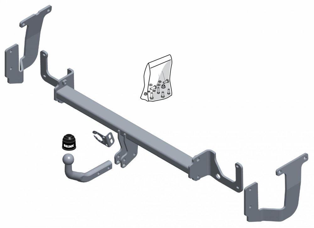 Фаркоп Brink для Jaguar F-Pace X761 2016- Фаркоп Brink для Jaguar F-Pace X761 2016-