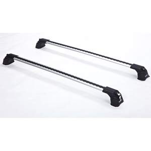 Багажные поперечины в штатные места для FORD KUGA I/II/III 2008-н.в. серебристые, с замками