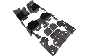 Ковры салона для Toyota LC 150 Prado 2009-н.в. эко-кожа бежевый/шов бежевый Ковры салона для Toyota LC 150 Prado 2009-н.в. эко-кожа бежевый/шов бежевый