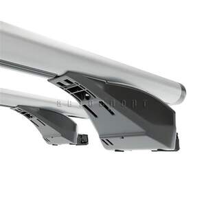 Багажник BOSS на рейлинги BMW 5 kombi G30/G31 2016-н.в (аэродинамич.дуги с замком)