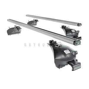 Багажник BOSS на рейлинги BMW 5 kombi G30/G31 2016-н.в (аэродинамич.дуги с замком)