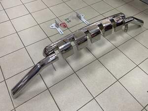 Защита переднего бампера Grender d76+d57 для Toyota Land Cruiser 150 Prado (2013-2017) Защита переднего бампера Grender d76+d57 для Toyota Land Cruiser 150 Prado (2013-2017)