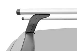 Багажник «LUX» с дугами 1,1м аэро-трэвэл (82мм) на интегрированные рейлинги для LEXUS RX mk IV SUV (2016-н.в.)