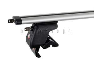 Багажник AMOS DROMADER креп.за дв.проемы HYUNDAI ACCENT mk V; Sd/Hb (2018-н.в.) дуги аэро-крыло c замком Багажник AMOS DROMADER креп.за дв.проемы HYUNDAI ACCENT mk V; Sd/Hb (2018-н.в.) дуги аэро-крыло c замком