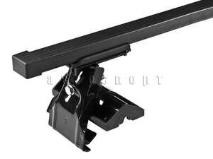 Багажник DROMADER D6 креп.за дв.проемы для RENAULT Alaskan Pickup 4дв. (2018-н.в.) дуги прямоуг.в пластике