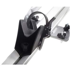 Крепление велосипедное AMOS TOUR AL на автомобильный багажник, алюминий/цвет серебристый