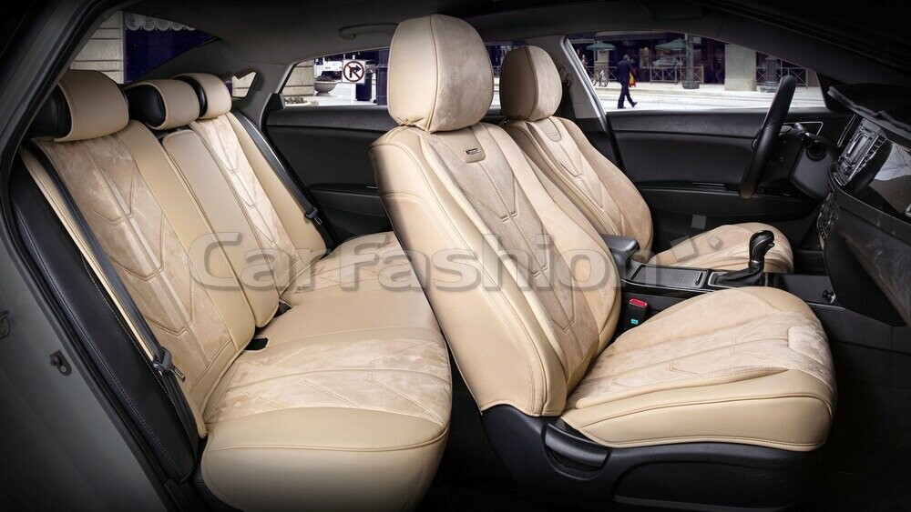 Комплект каркасных чехлов 5D «START PLUS» бежевый/бежевый/бежевый 22132 Комплект каркасных чехлов 5D «START PLUS» бежевый/бежевый/бежевый 22132