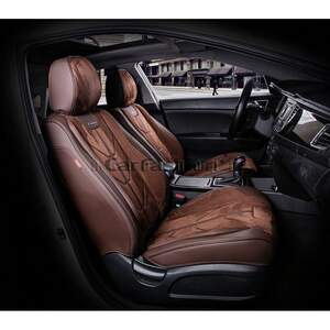 Комплект каркасных чехлов 5D «START PLUS» кофе/кофе/кофе 22297 Комплект каркасных чехлов 5D «START PLUS» кофе/кофе/кофе 22297