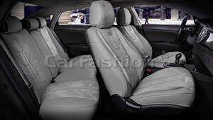 Комплект каркасных чехлов 5D «START PLUS» т.серый/т.серый/серый 22299