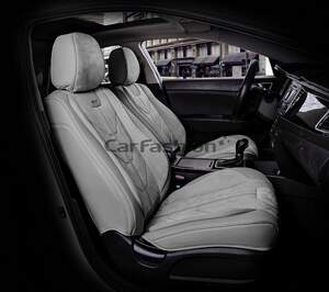 Каркасные чехлы фронт 5D «START» т.серый/т.серый/серый 21073