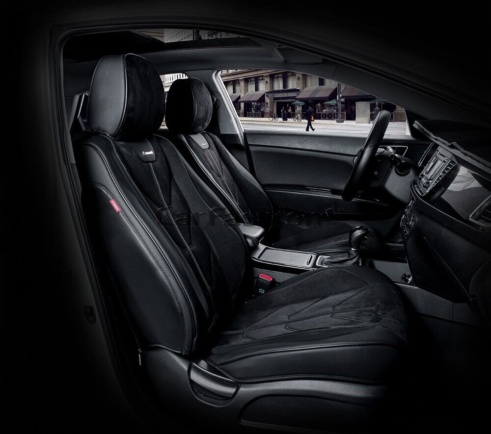 Каркасные чехлы фронт 5D «START» черный/черный/черный 21065 Каркасные чехлы фронт 5D «START» черный/черный/черный 21065