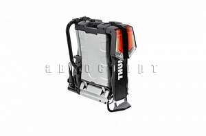 Полностью складываемая велоплатформа EasyFold XT 2 для перевозки до 2-х тяжелых (в т.ч. электро) велосипедов на фаркопе с функцией наклона Thule 13 pin Полностью складываемая велоплатформа EasyFold XT 2 для перевозки до 2-х тяжелых (в т.ч. электро) велосипедов на фаркопе с функцией наклона Thule 13 pin