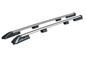 (а)Рейлинги продольные VW T5 2015-н.в. серебристые (короткая база) "APS"