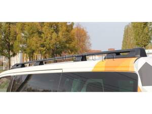 Рейлинги продольные VW T5 2015-н.в. серебристые (короткая база) "APS"