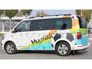 (а)Рейлинги продольные VW T5 2015-н.в. серебристые (короткая база) "APS"